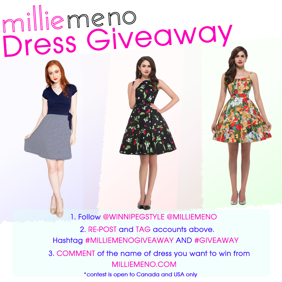 Winnipeg Style Millemeno Dress Giveaway Canadian